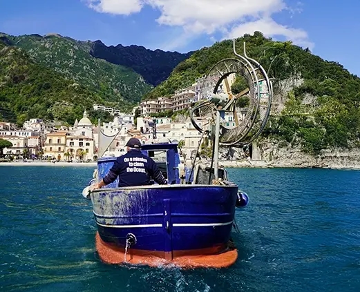 Logo progetto fishing for Litter Ogyre Logo progetto fishing for Litter Ogyre